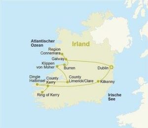 7-tägige Irland Rundreise