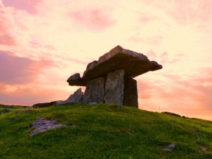 Poulnabrone-Dolmen Poulnabrone-Dolmen